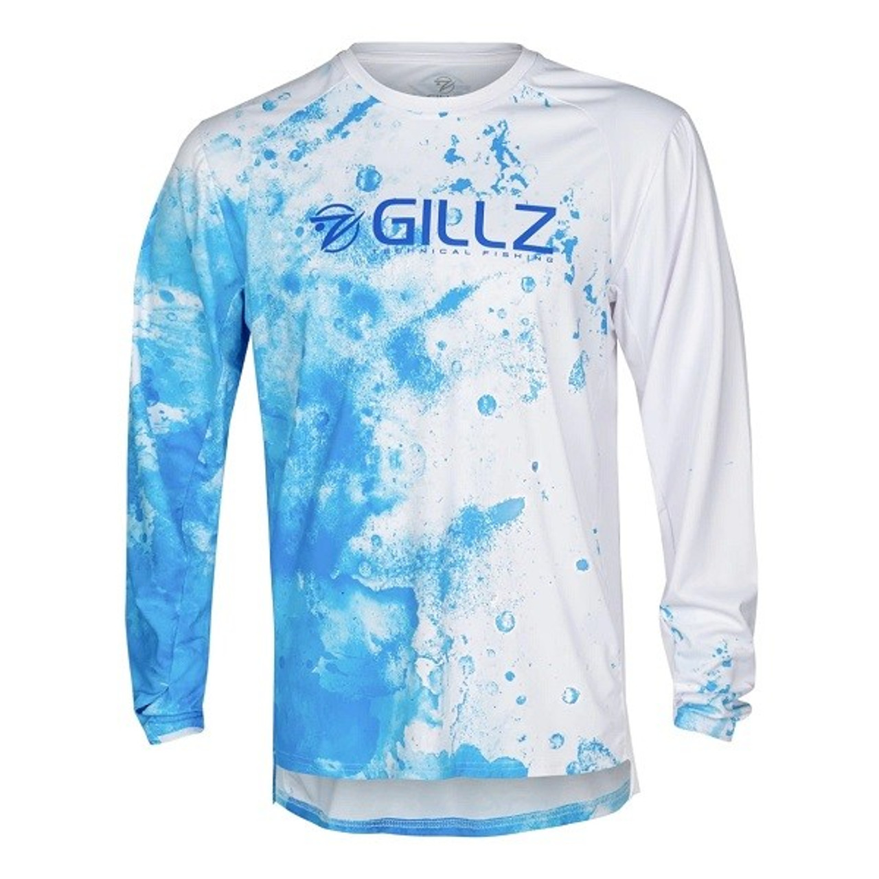 Gillz Men's Pro Series Spray LS Shirt - Powder Blue