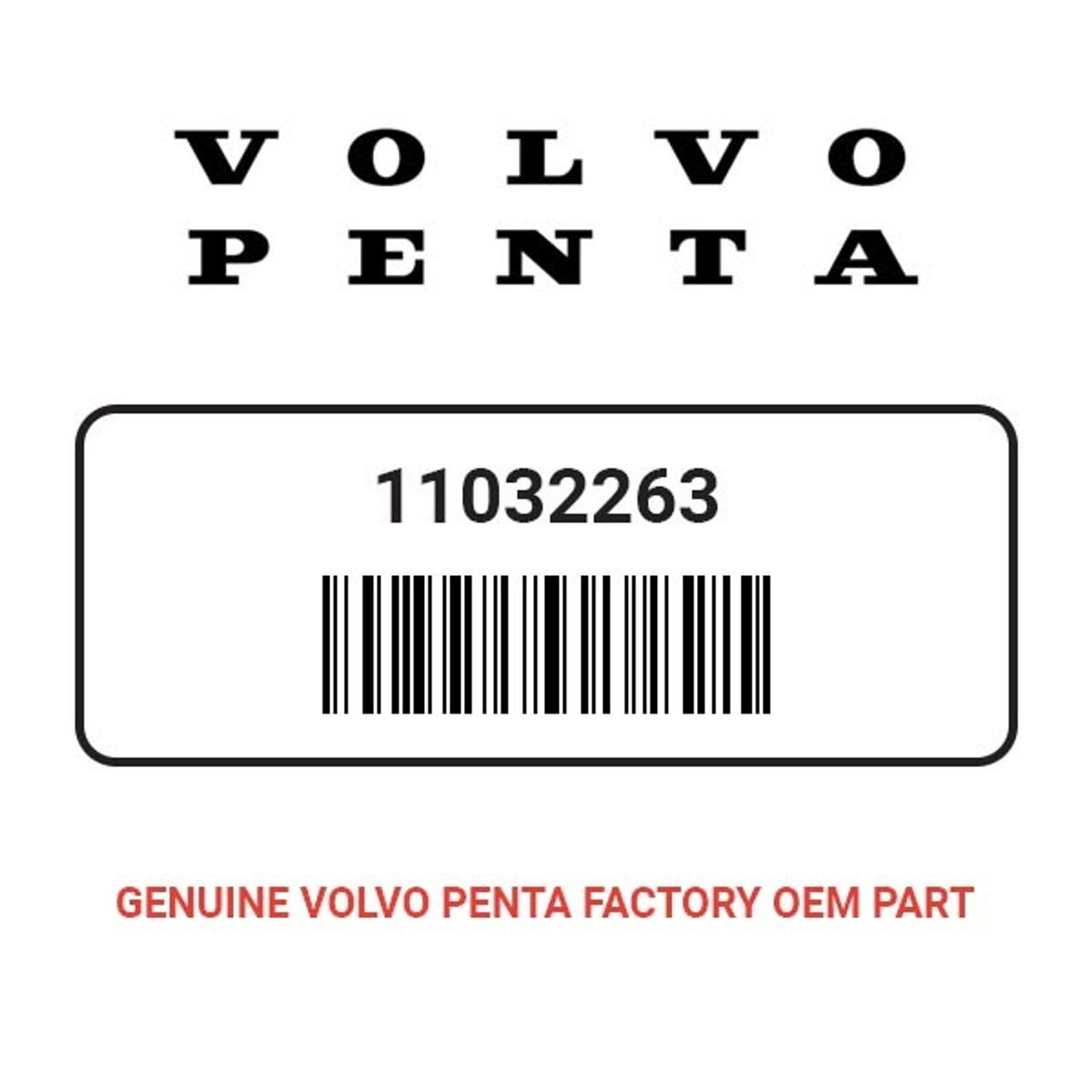 Volvo Penta 11032263 Exhaust Pipe