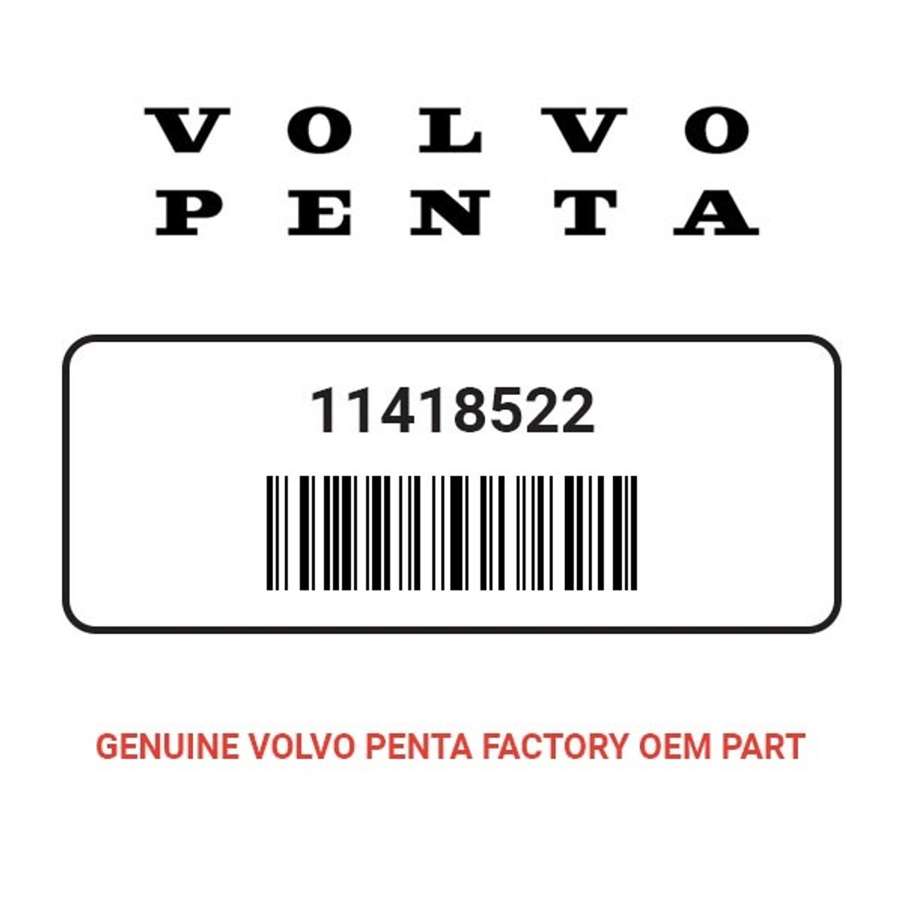 Volvo Penta 11418522 Valve