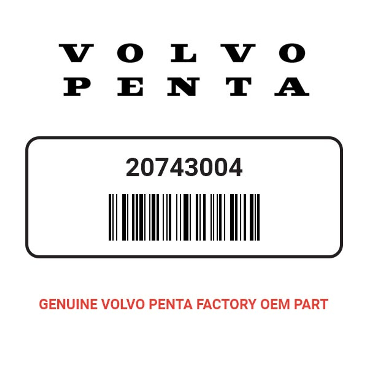 Volvo Penta 20743004 Gear