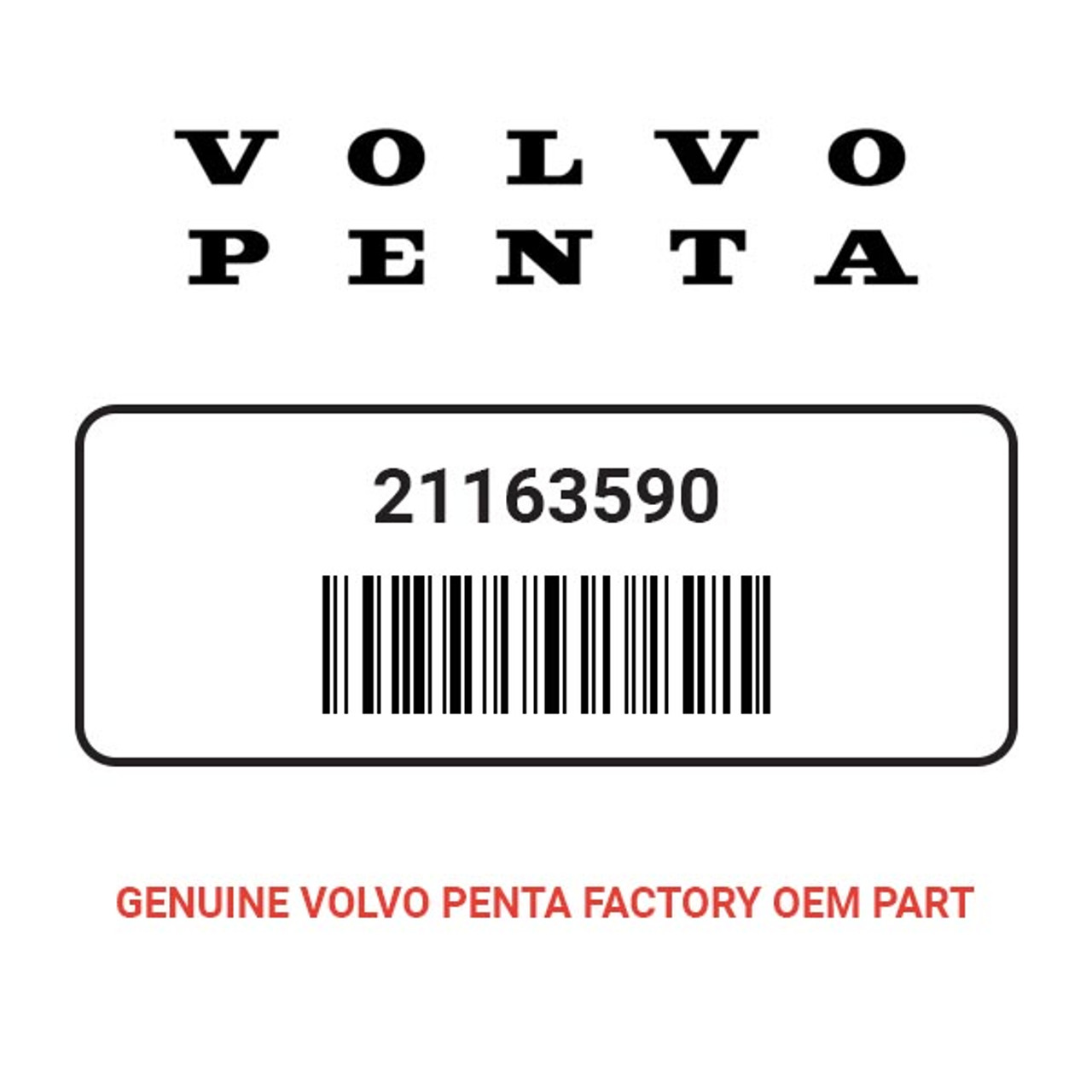 Volvo Penta 21163590 Suction Pipe