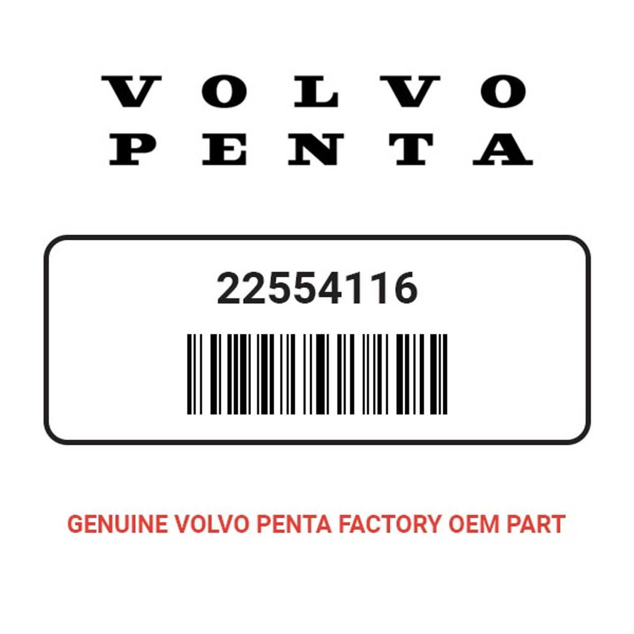 Volvo Penta 22554116 Seawater Pipe