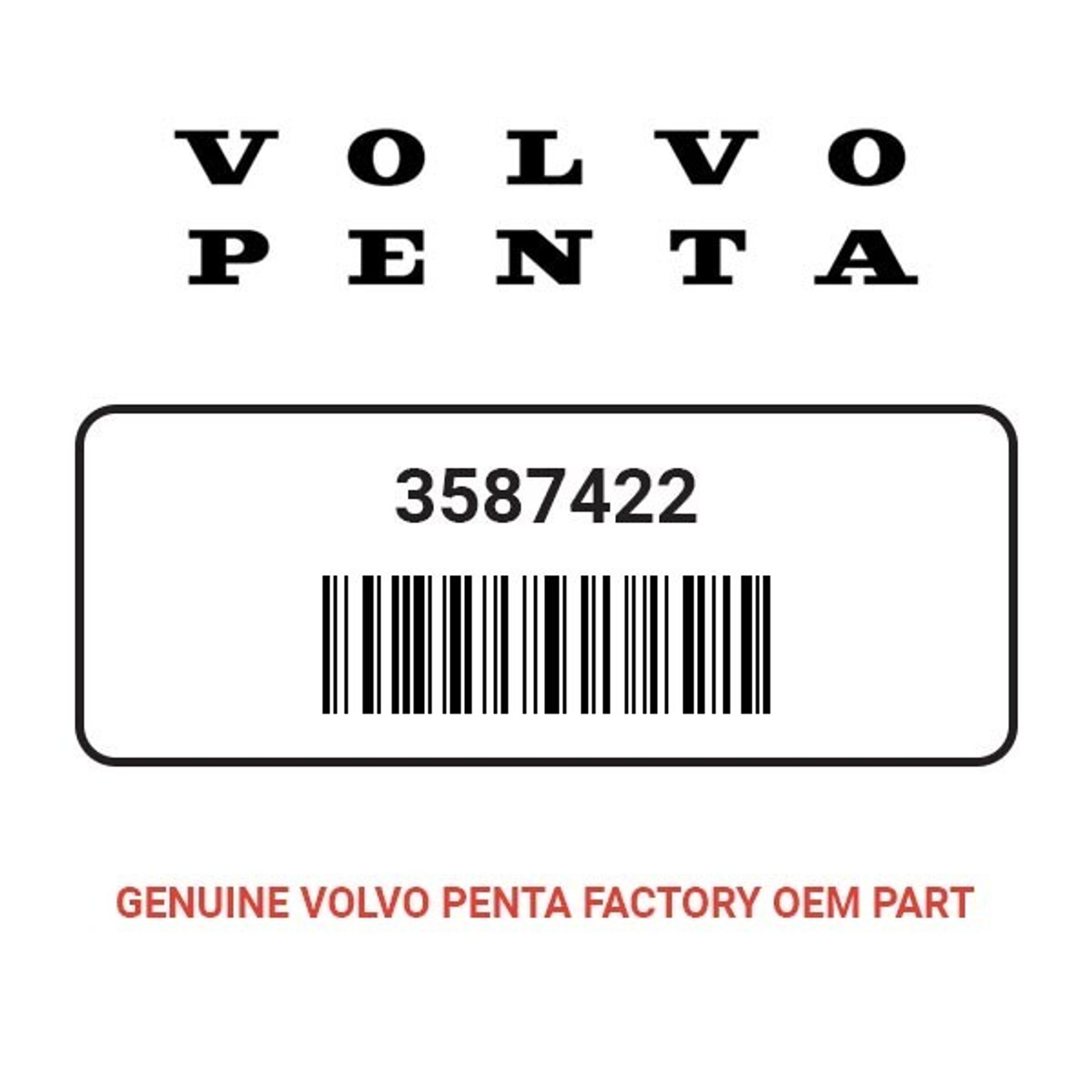 Volvo Penta 3587422 Nut