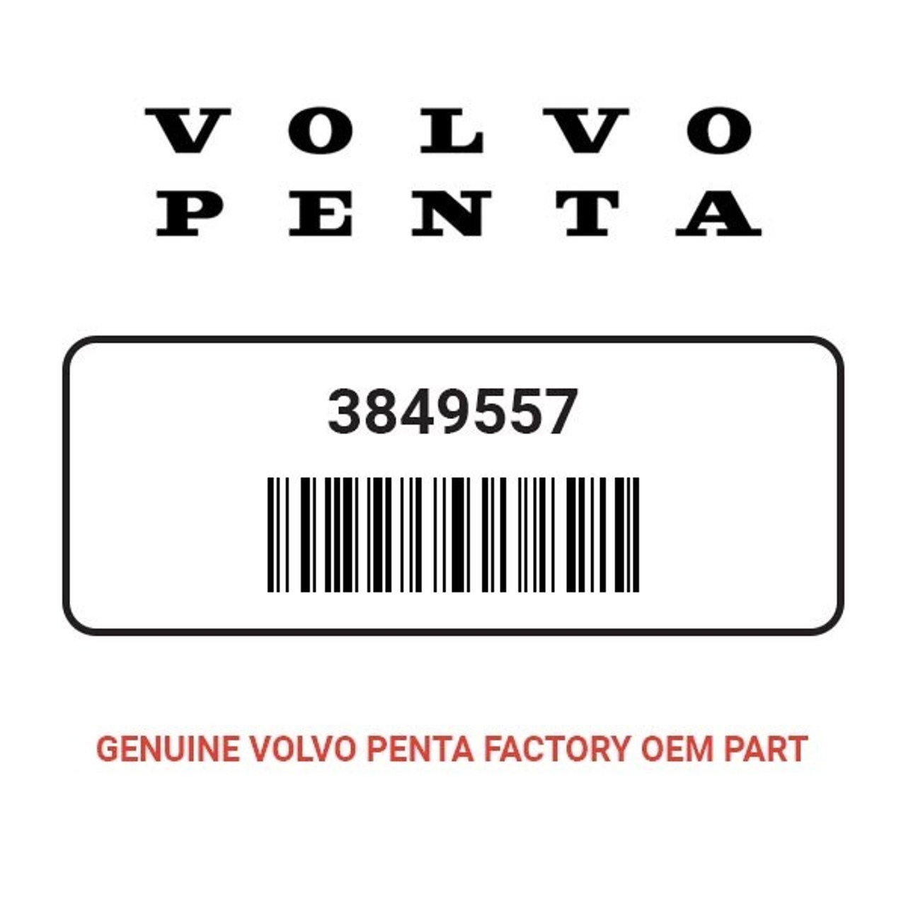 Volvo Penta 3849557 Plate