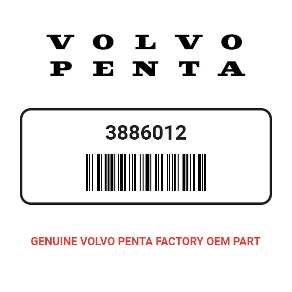 Volvo Penta 3886012 Air Vent Pipe