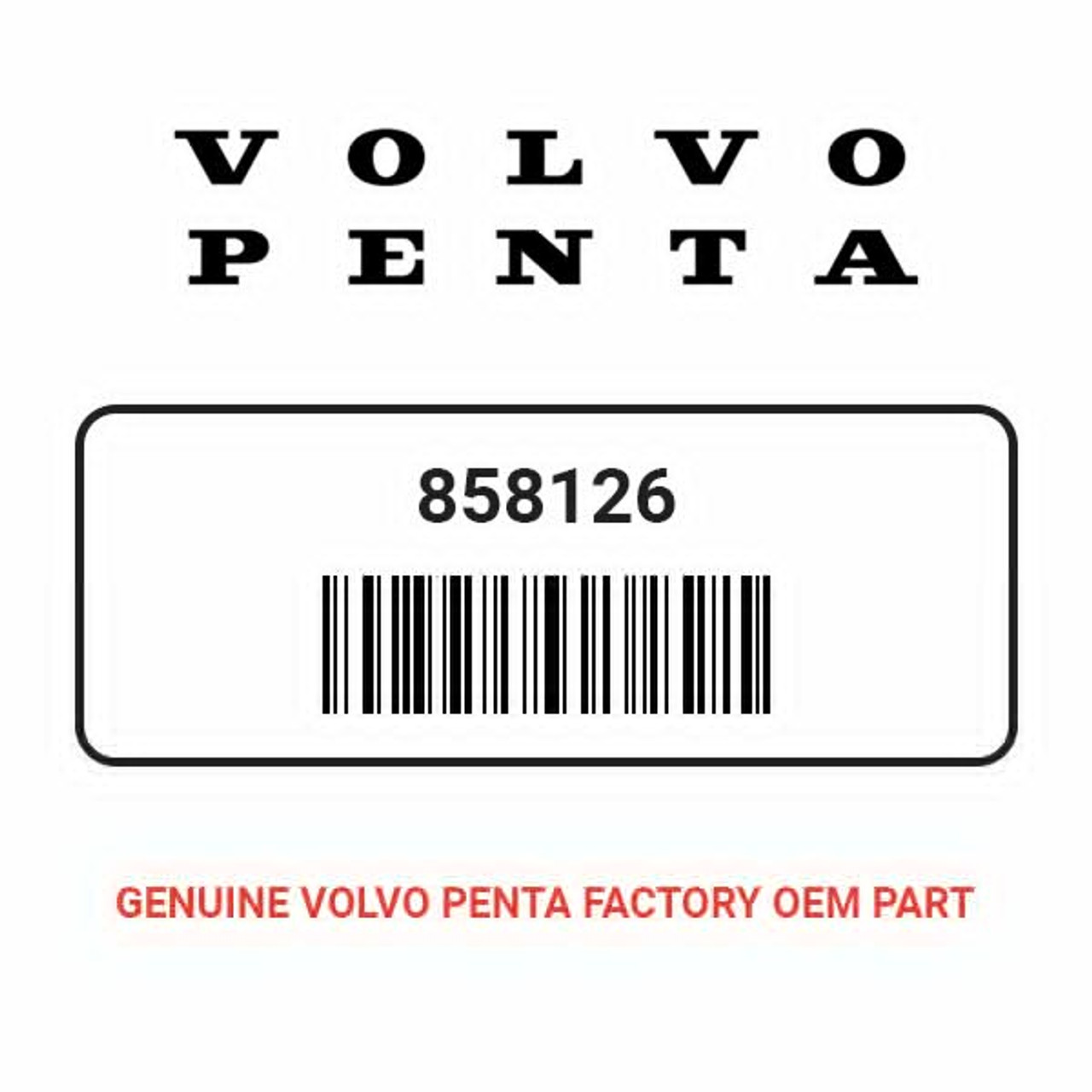 Volvo Penta 858126 Cable Trunk