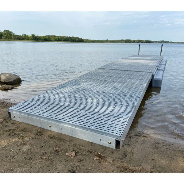 Patriot Docks Premium Floating Dock w/ Poly Decking