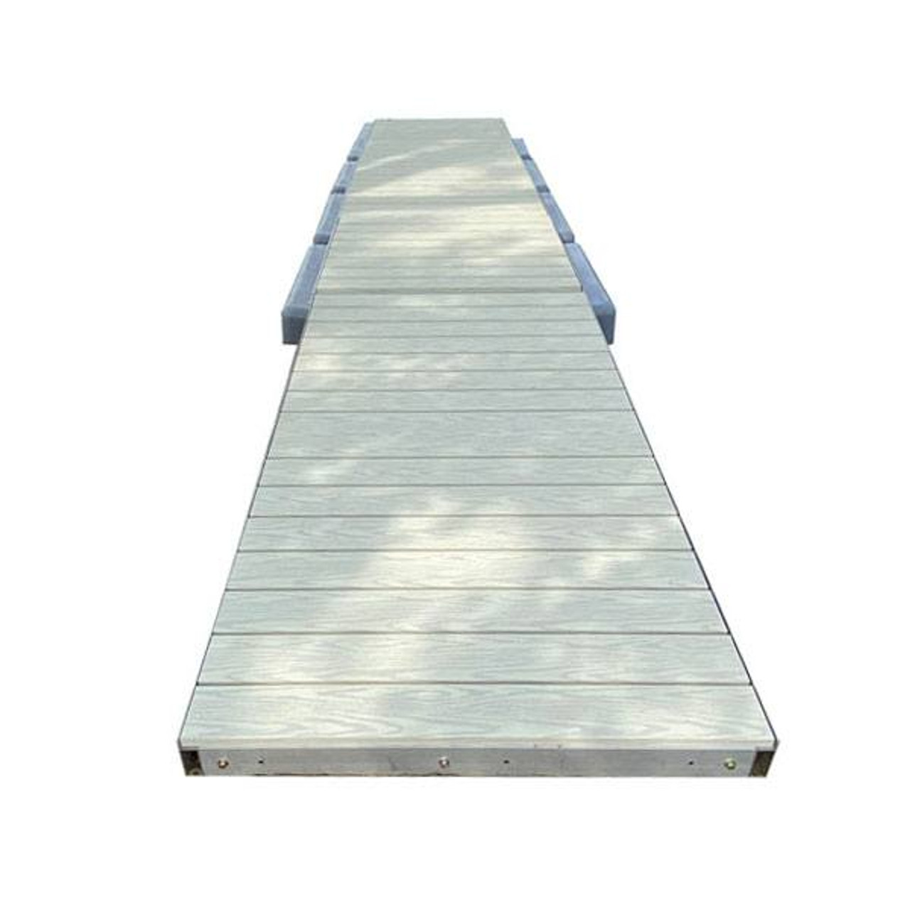 Patriot Docks Premium Floating Dock w/ Gray Aluminum Decking