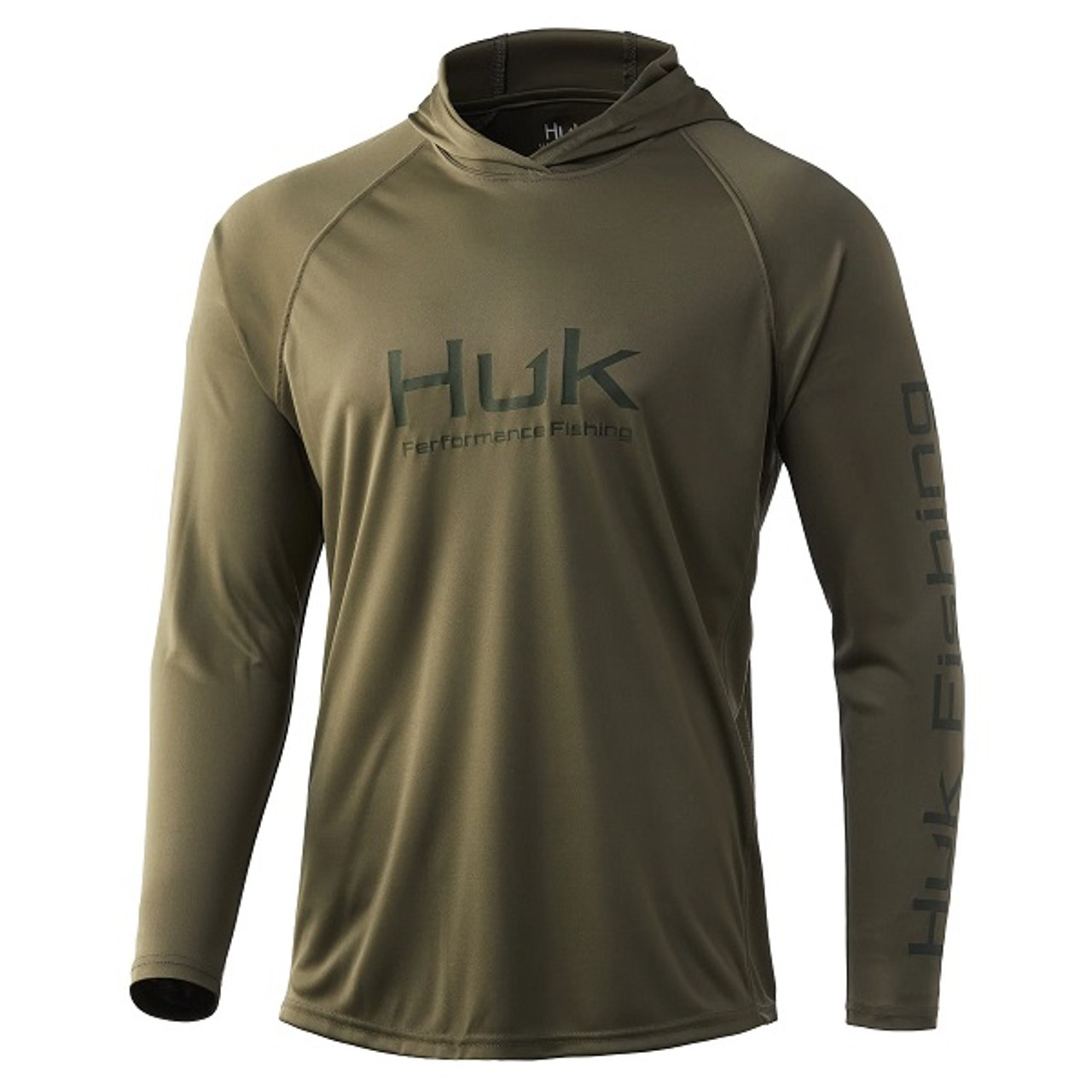 Huk Pursuit Vented Hoodie - Moss