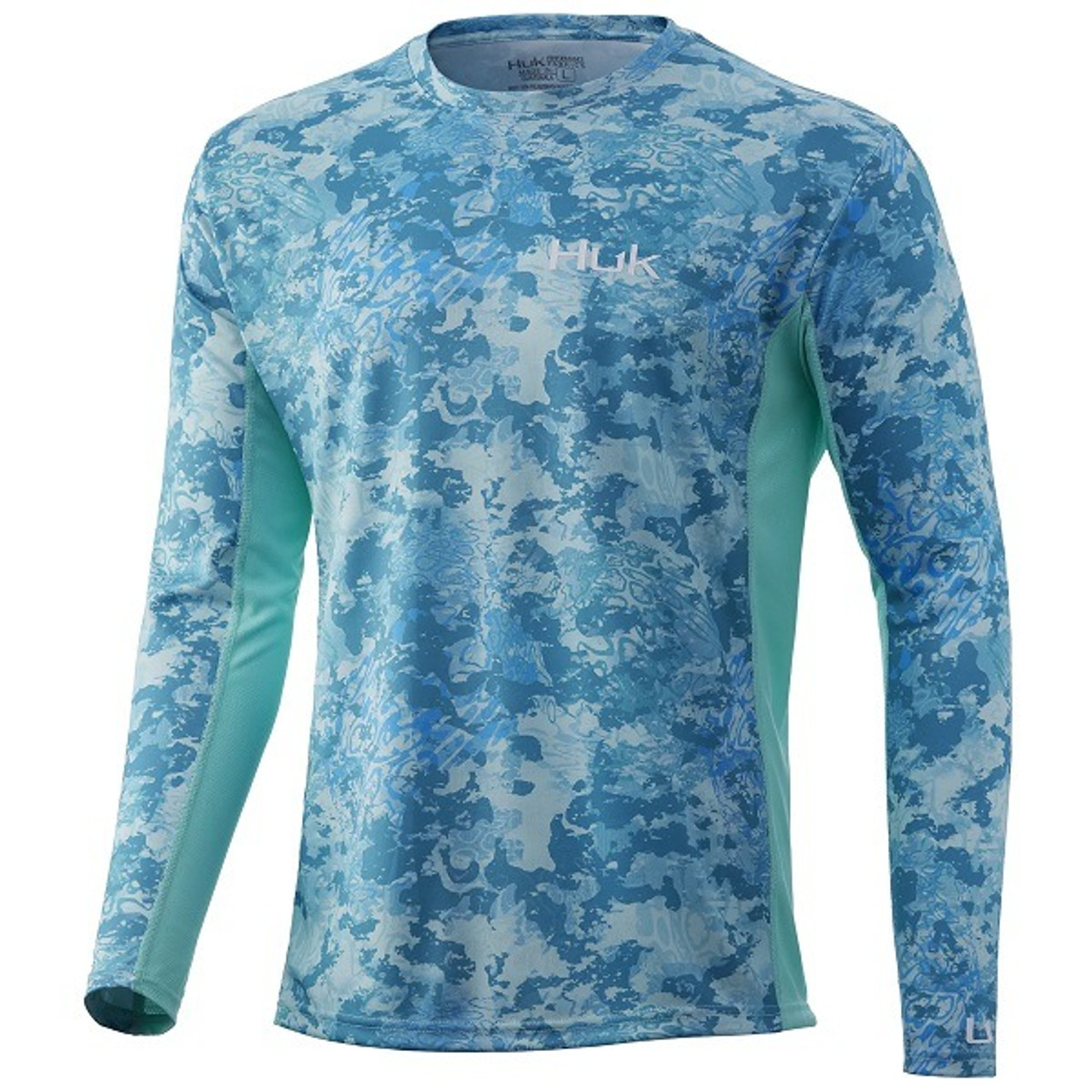 Huk Icon X Tide Change Long Sleeve - Sea Floor