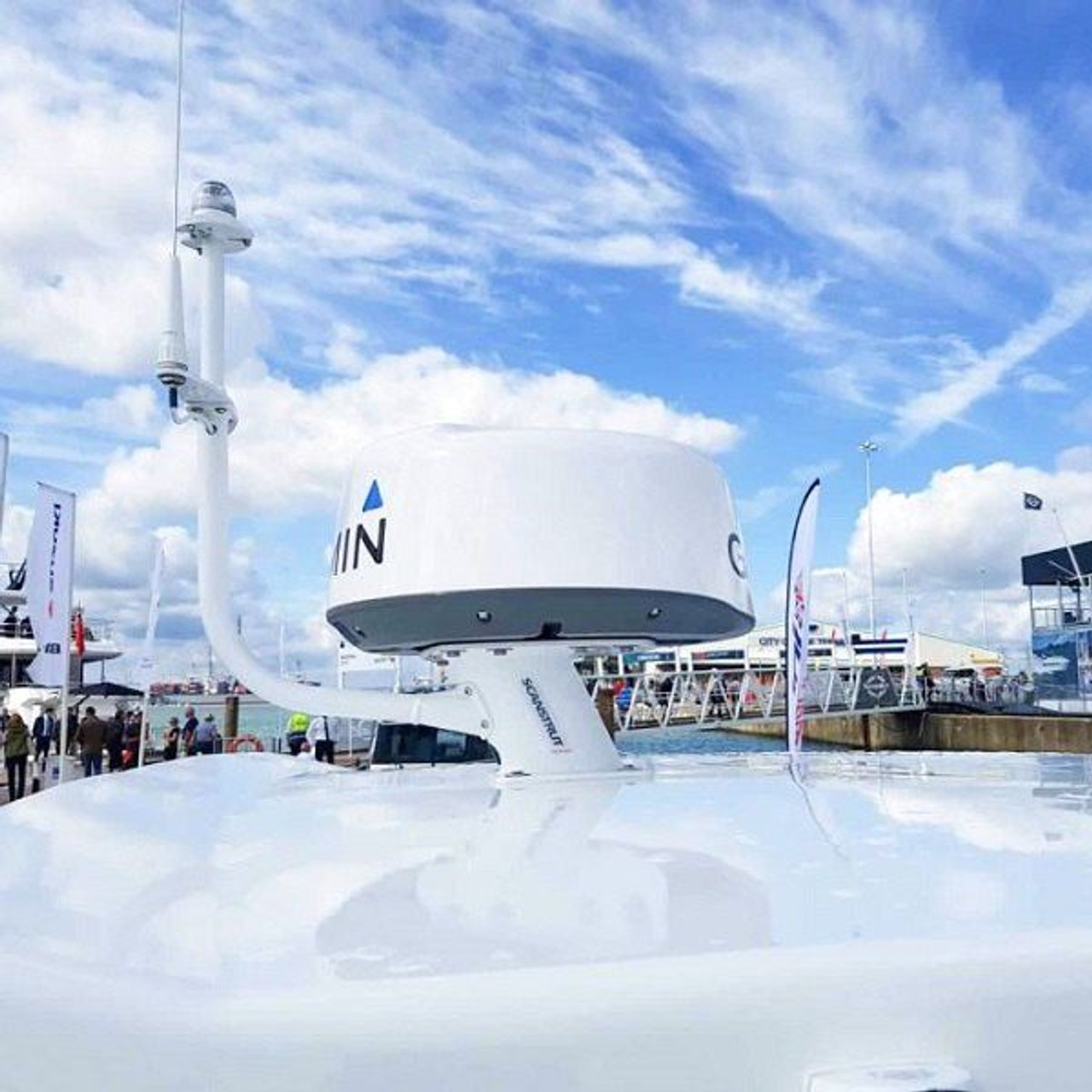 Scanstrut Aluminum White PowerTower Radar Mount