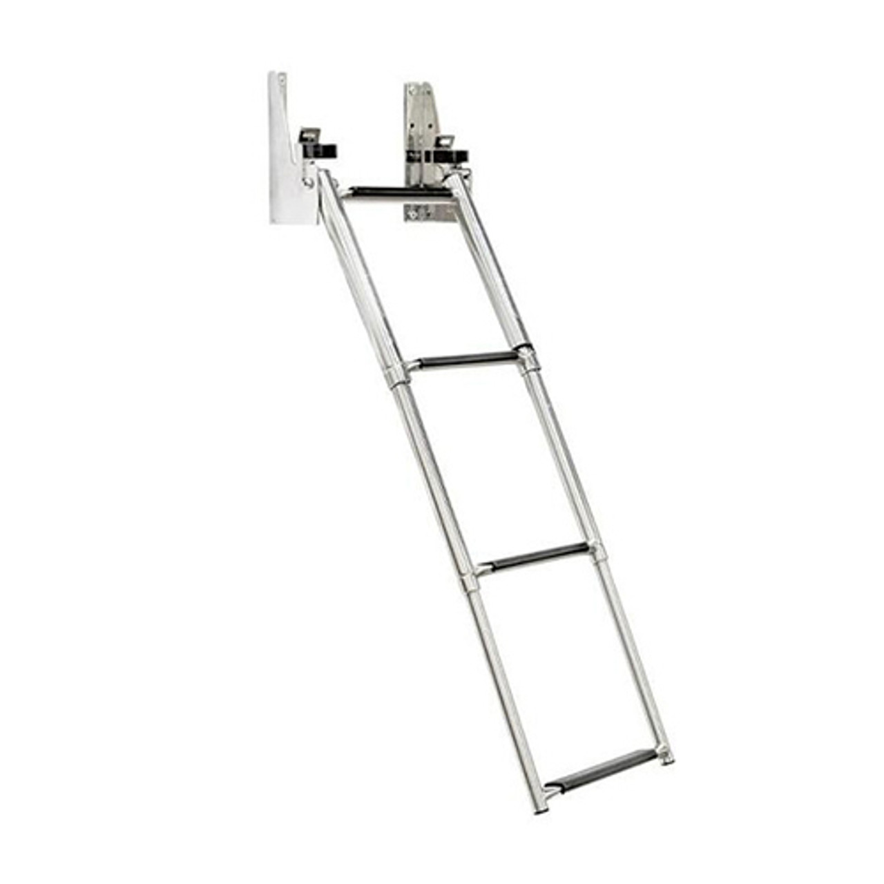 Whitecap Stainless Transom Mount Ladder Extended Out