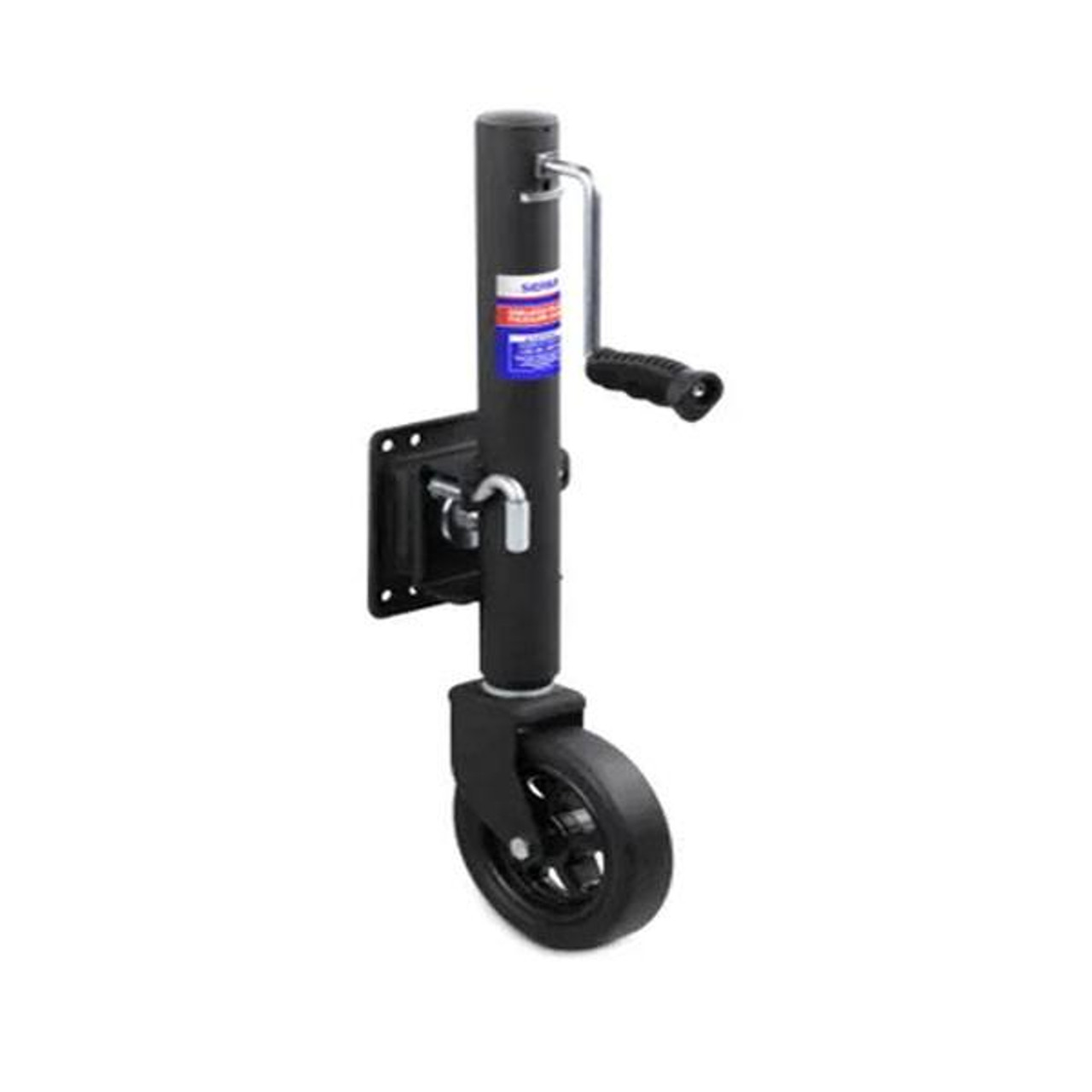 Sierra Black Textured Swivel Jack Deluxe Plus