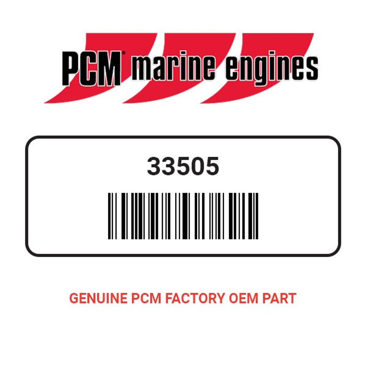 PCM 33505 4BBL ISOLATOR GASKET