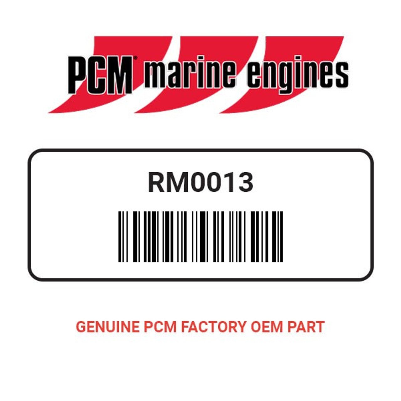 PCM RM0013 W/G REAR ADAPTOR GASKET