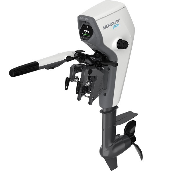 Mercury Avator 1003E011A 20e Tiller 5.5HP Electric Outboard Motor 15" Shaft 15ESRC