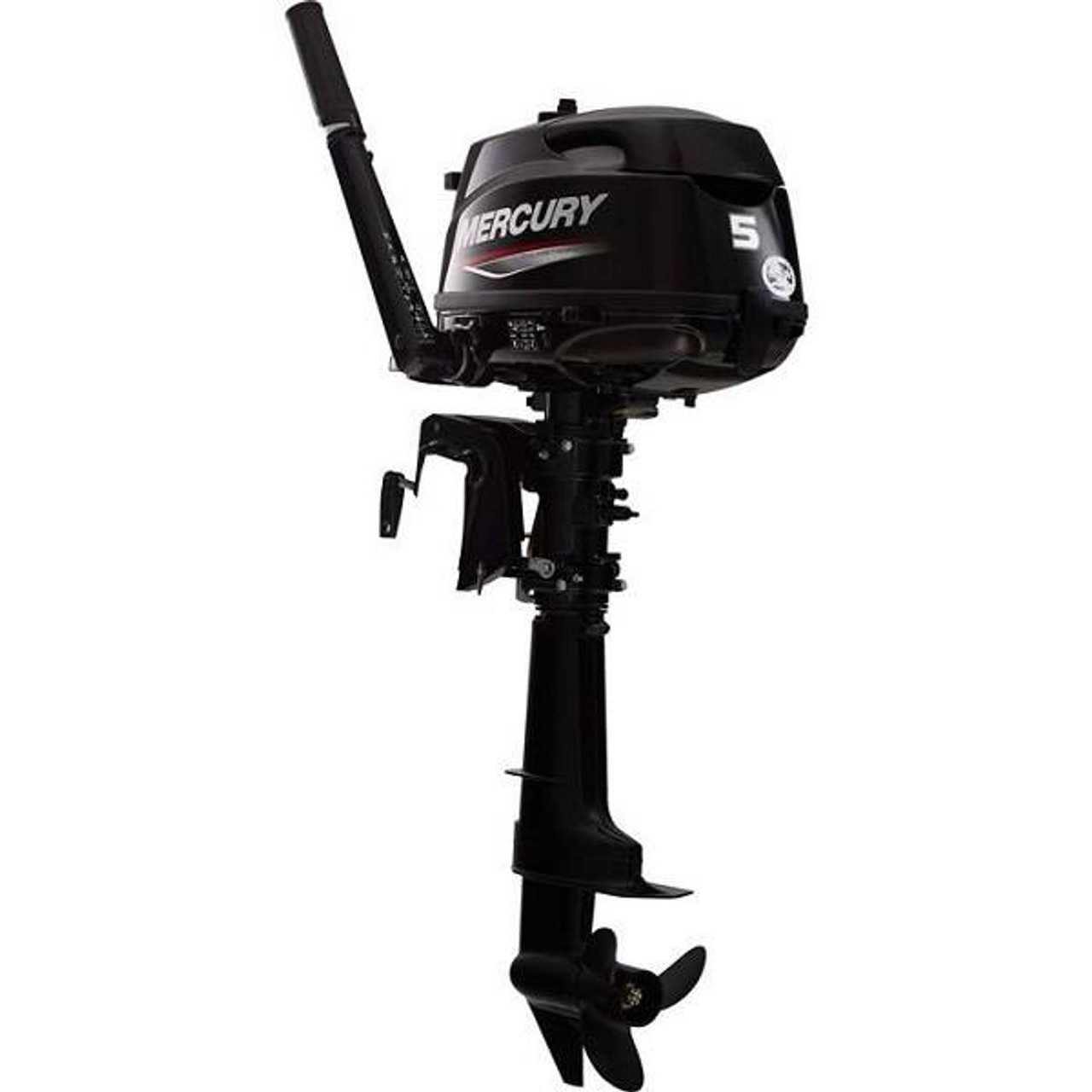 Mercury 5HP 4-Stroke Outboard Motor Tiller 1FX5201KK 15" Shaft