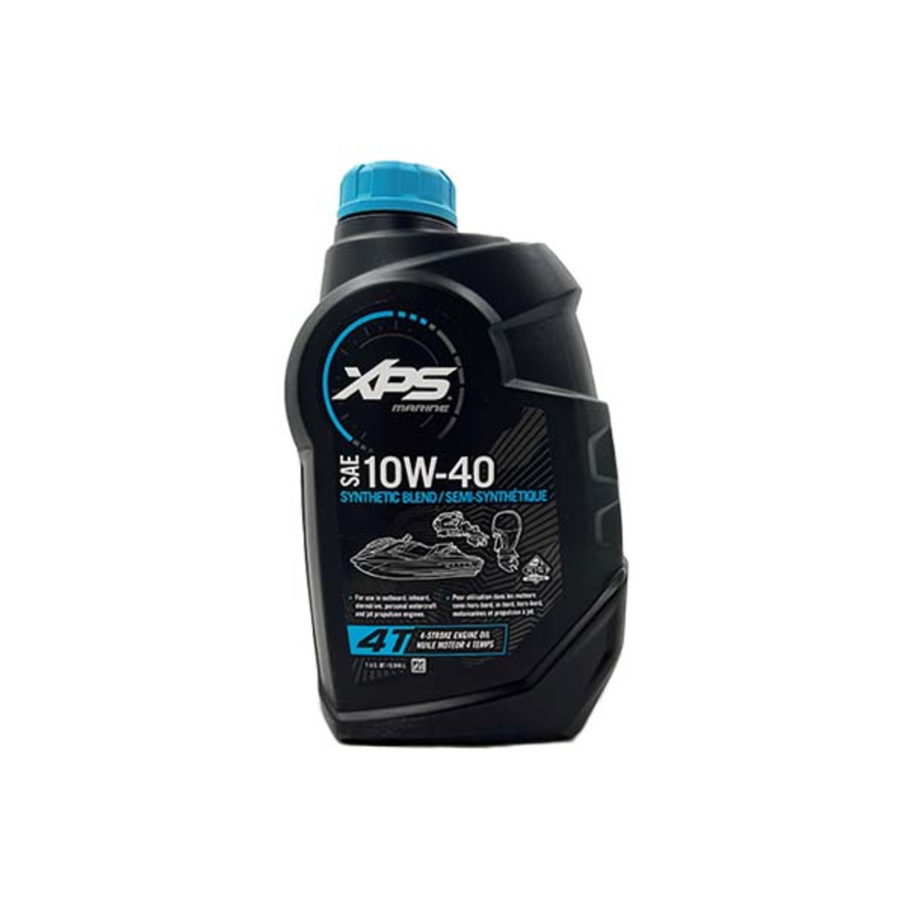 Johnson-Evinrude 4-Stroke 10W-40 Synthetic Blend Marine Oil