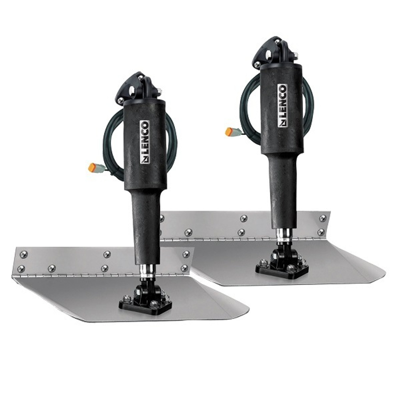 Lenco 15002-101 9" x 18" Electric Trim Tab Kit without Switch