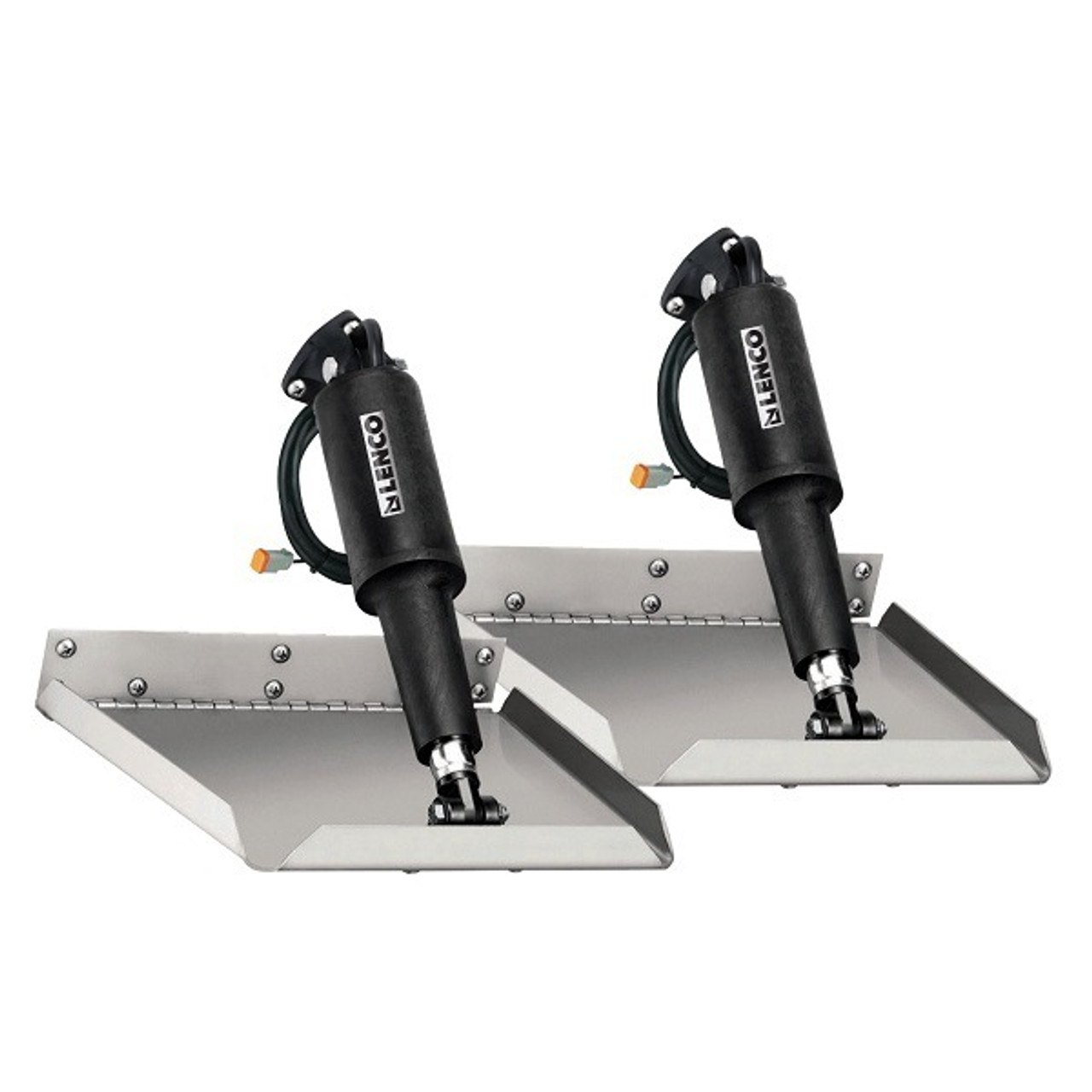 Lenco 15015-101 Edge Mount 12" x 9" Electric Trim Tab Kit without Switch