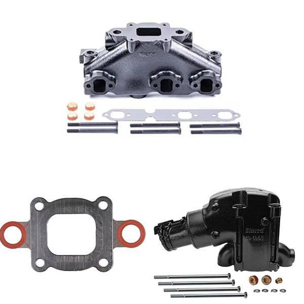 Sierra 2002 & Newer MerCruiser V6 Dry Joint Exhaust Manifold Kit