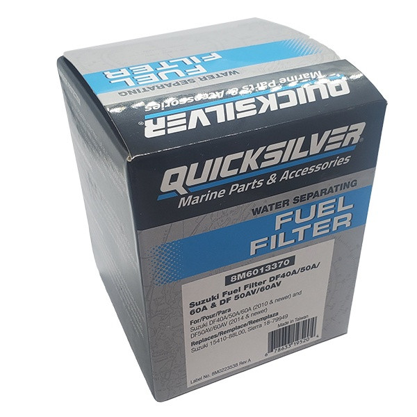 Quicksilver 8M6013370 Fuel Filter - Packaging
