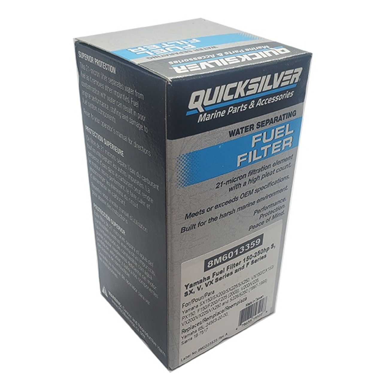 Quicksilver 8M6013359 Fuel Filter - Packaging