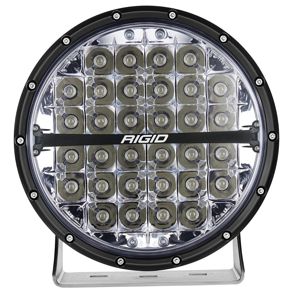 RIGID Industries 360-Series RGBW 9" Offroad Lamp Spot Beam w\/RGBW Backlight Pods - Single