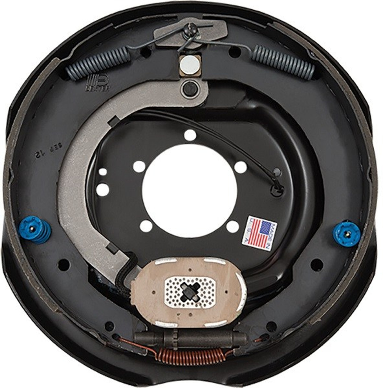 Dexter K23-180-00 12" x 2" 7,000lbs Left Hand Electric Drum Brake Assembly