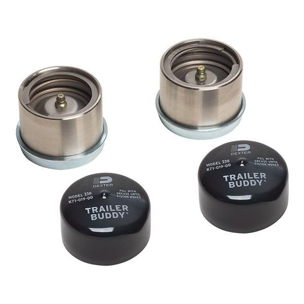 Dexter Trailer Buddy Protector with Bra – 6,000 lb, 2.441" OD for 6 on 5.50" bolt pattern trailer hubs.