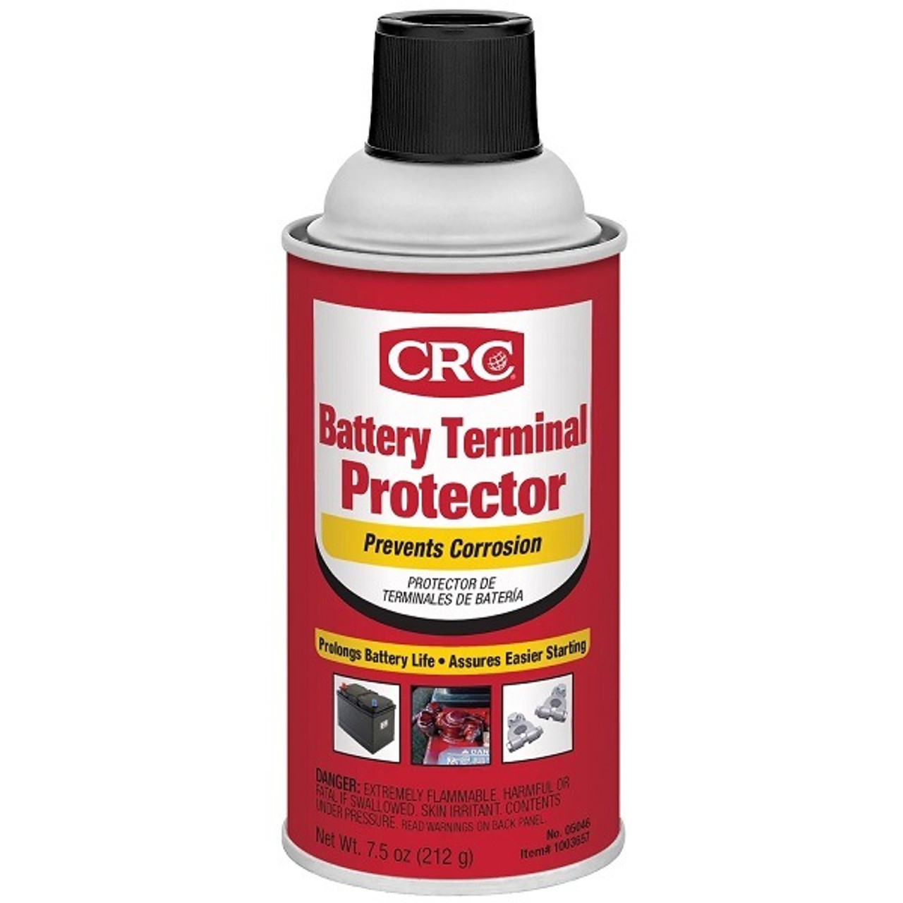 Front of the CRC 7.5oz Battery Terminal Protector 