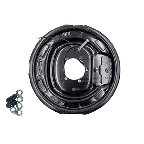 Dexter 12" x 2" 7,000lbs Nev-R-Adjust Left Hand Electric Drum Brake Assembly