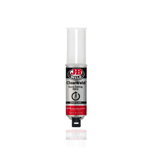 JB Weld Clearweld Syringe 25ml