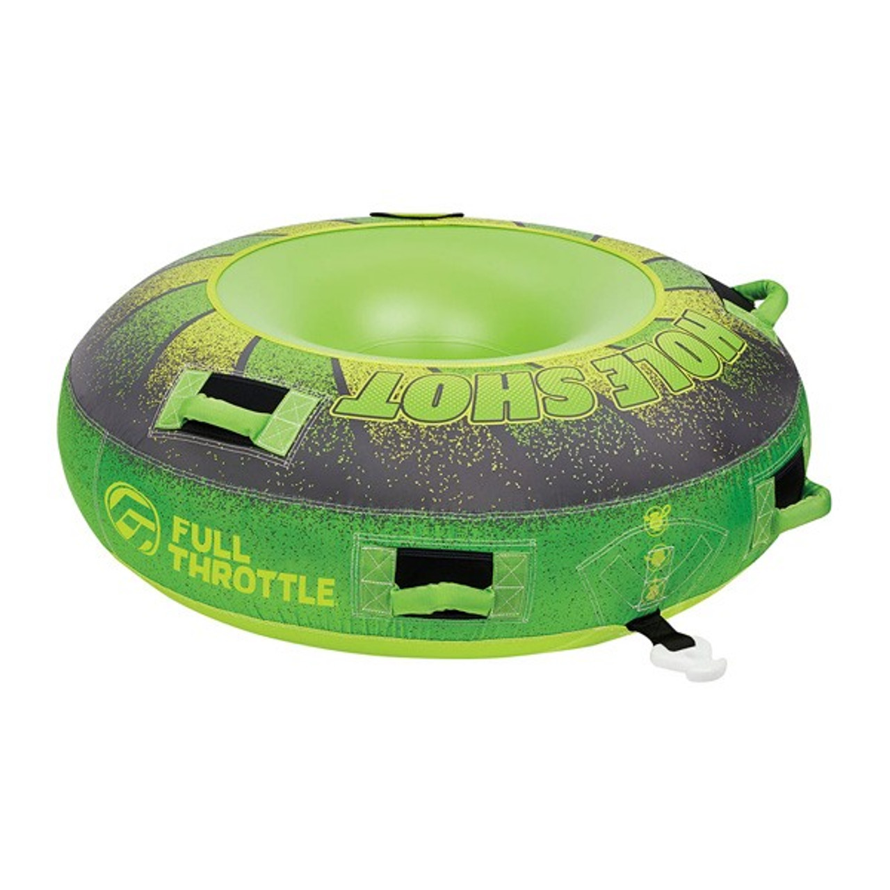 Full Throttle Hole Shot 1 Rider Towable Tube 