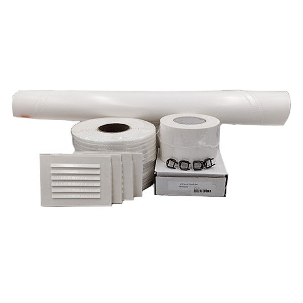 Shrink Wrap International Accessory Kit - Includes Vents, Tape, Strapping, & 36" Zipper Door