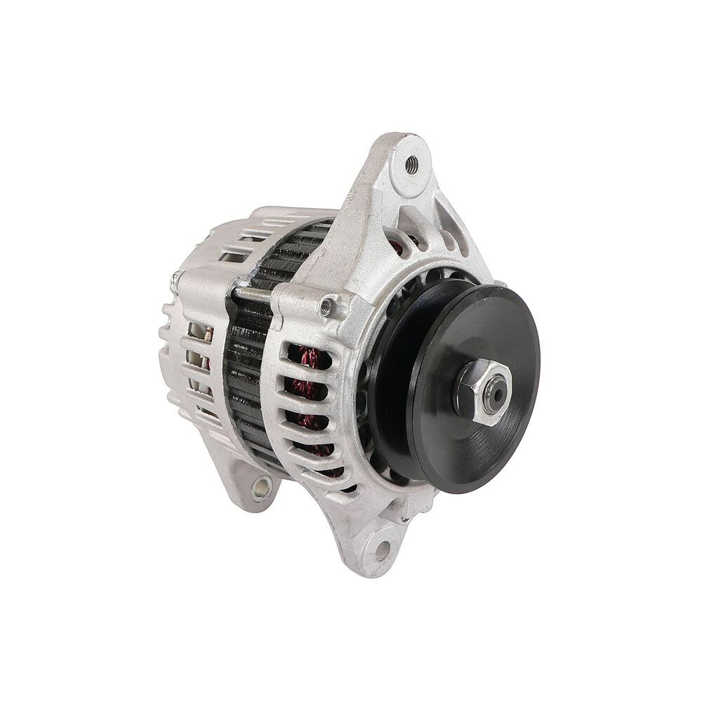Quicksilver 8M6007519 alternator 12-volt 40 amp for select John Deere Yanmar Hitachi engines