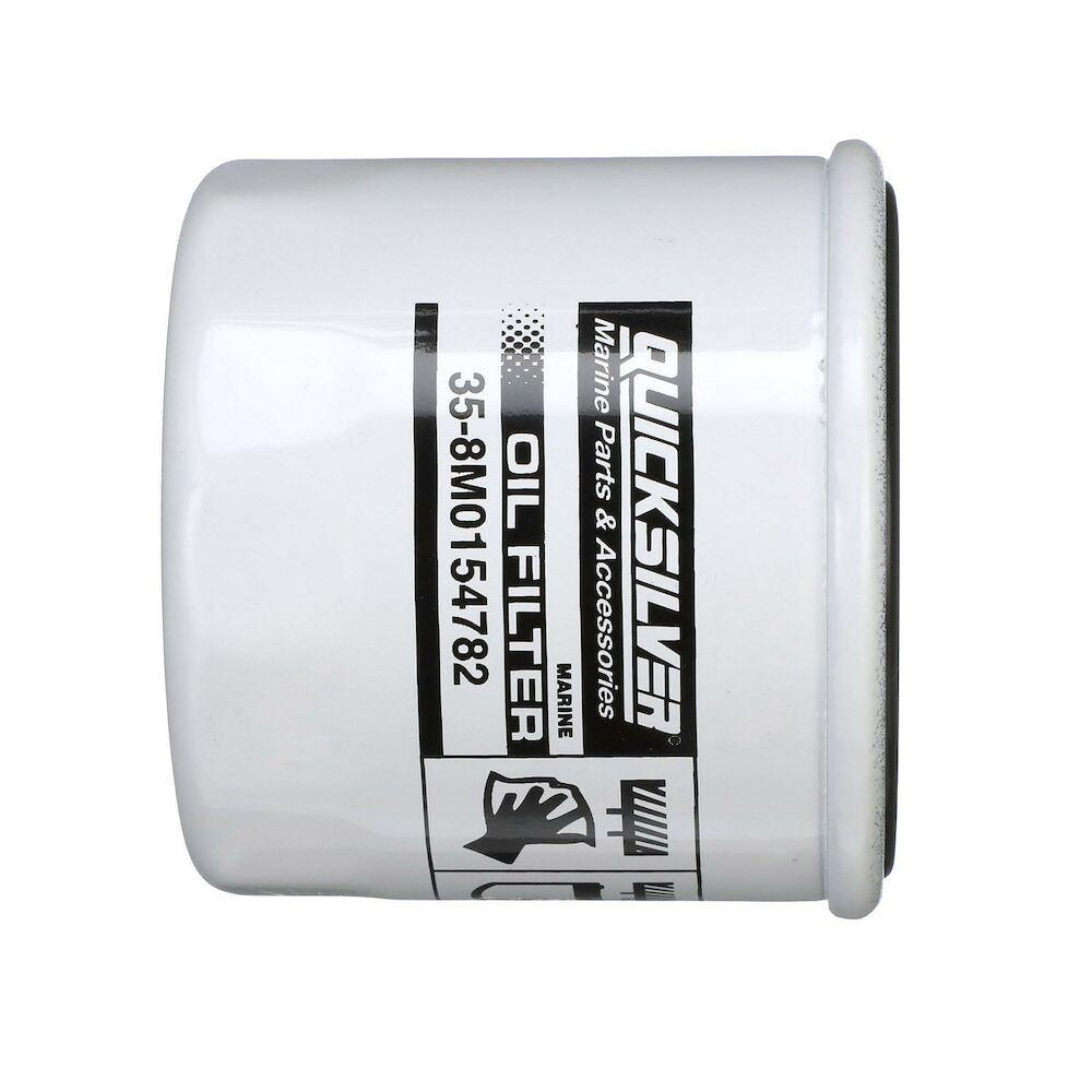 Quicksilver 8M0154782 20 micron oil filter for marine engines consistent engine protection image