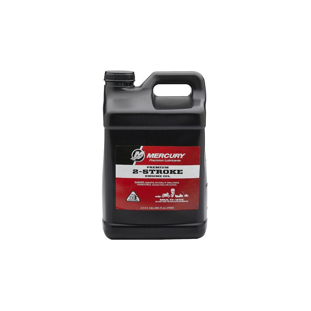 Mercury 2-Stroke Premium Engine Oil 2.5 Gallons