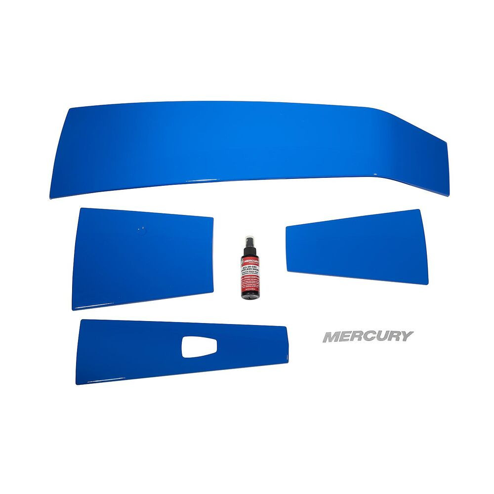 Mercury 8M0142206 pacific blue accent panel kit for 4.6L V8 fourstroke outboards