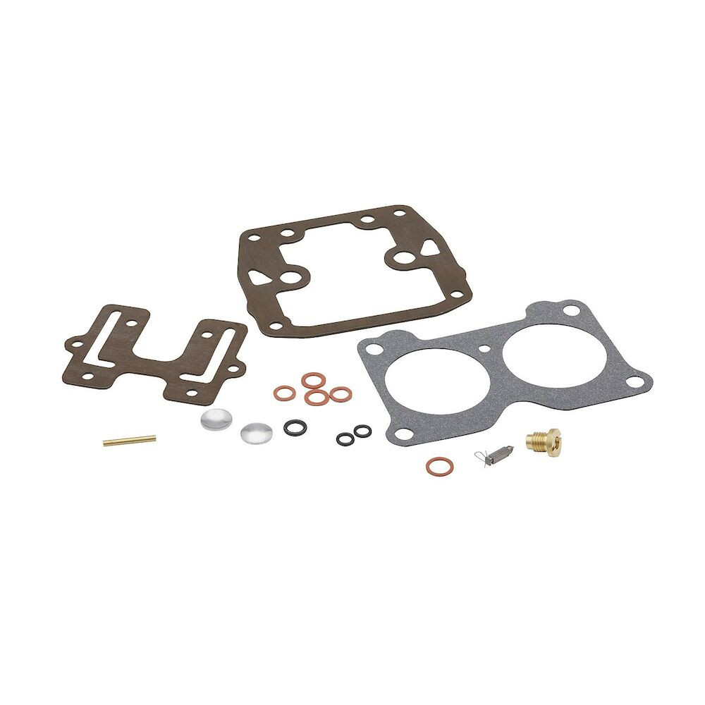 Quicksilver 8M6010308 carb repair kit for select Evinrude Johnson OMC V4 and V6 2-cycle outboards