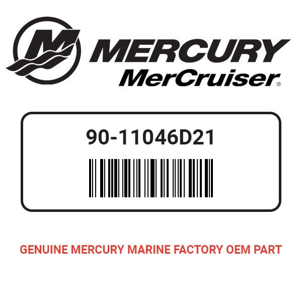 Mercury - MerCruiser 90-11046D21 Owners Manual-Ma