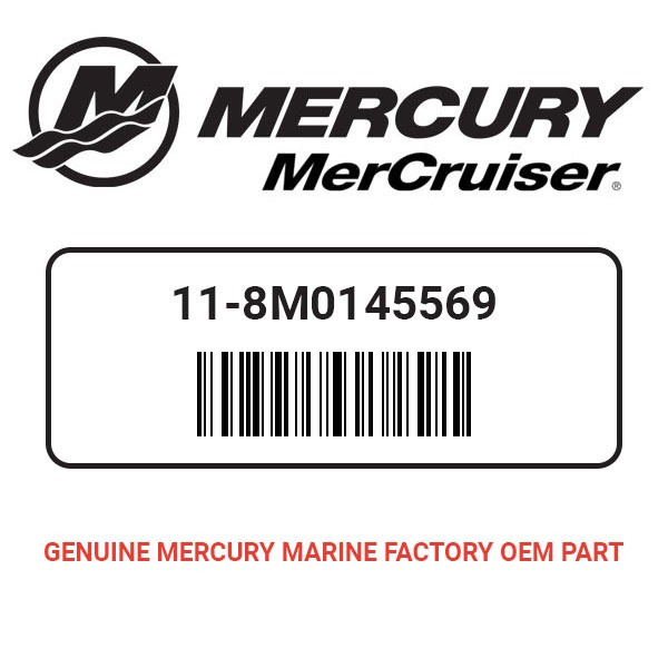 Mercury - MerCruiser 11-8M0145569 NUT