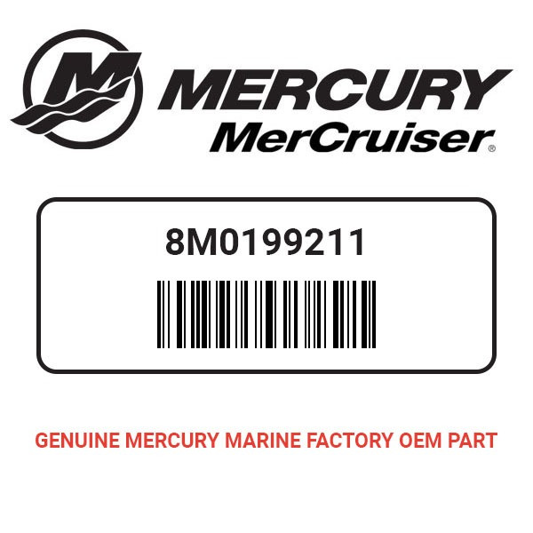 Mercury - MerCruiser 8M0199211 IDLE EXHAUST CHAM