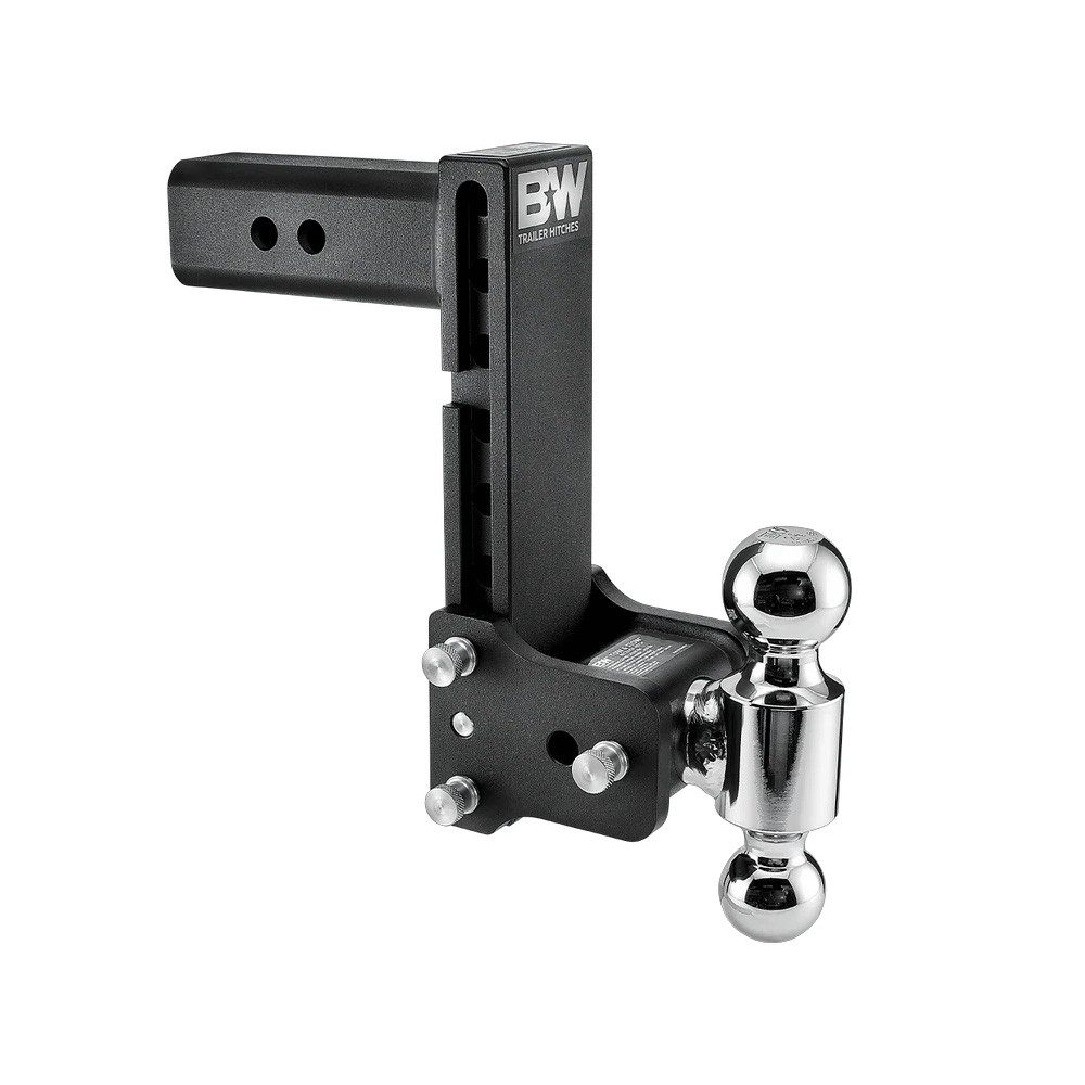 B&W TS20043B Tow & Stow 2- Ball Mount 2.5" Hitch, 9" Drop