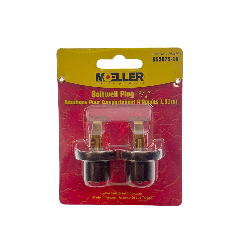 Moeller Marine 3/4" Baitwell Plug - 2 Pack Image