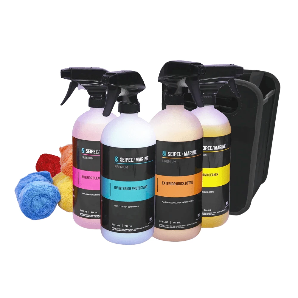 Seipel Marine 4 pack Premium Cleaners with Towels Image