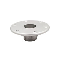 Garelick 75345 2-1/4" Flush Mount Socket Base - Satin Finish