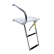 Garelick Outboard Transom Platform w/Telescoping Ladder Garelick Outboard Transom Platform w/Telescoping Ladder