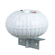 Taylor Made 9'' Dock Wheel Bumper with Straight Bracket