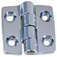Perko 0941DP0CHR chrome-plated zinc alloy butt hinge
